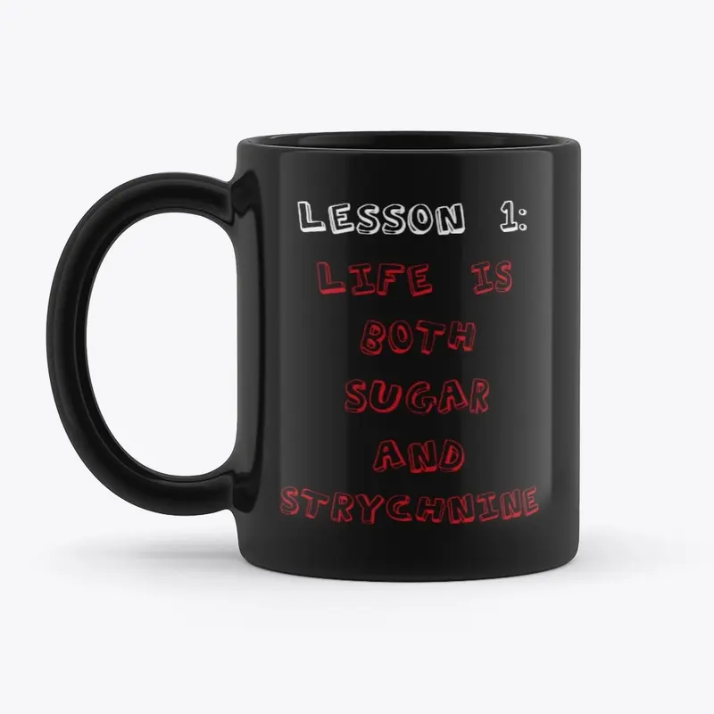 life lessons mug